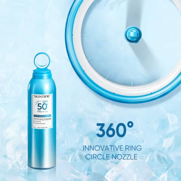 SKINTIFIC Outdoor Sunscreen Spray SPF 50+ PA++++ 250ml - Gambar 2