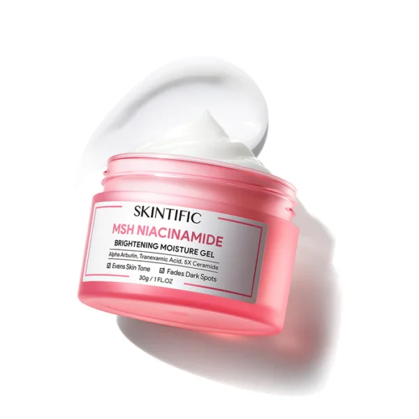 SKINTIFIC MSH Niacinamide Brightening Glowing Moisture Gel 30G - Gambar 2